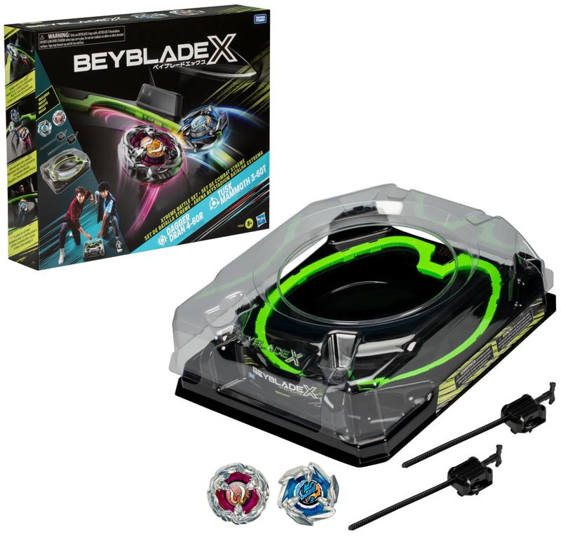 Beyblade X Xtreme - Conjunto de Batalha com Arena Beystadium (8+